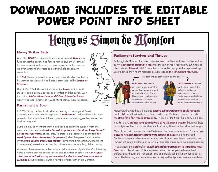 Thumbnail: Medieval Power L5 - How Did Parliament Challenge Henry III?