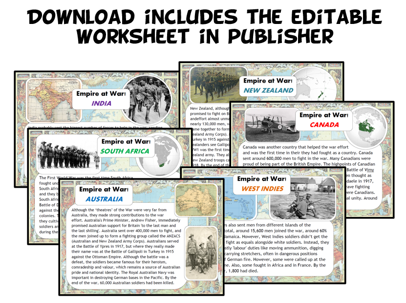 Thumbnail: WW1 L14 - How Did the Empire Help in WW1
