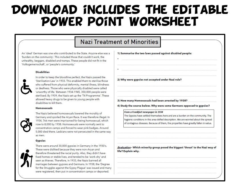 Thumbnail: Germany L31 - Nazi Treatment of Minorities