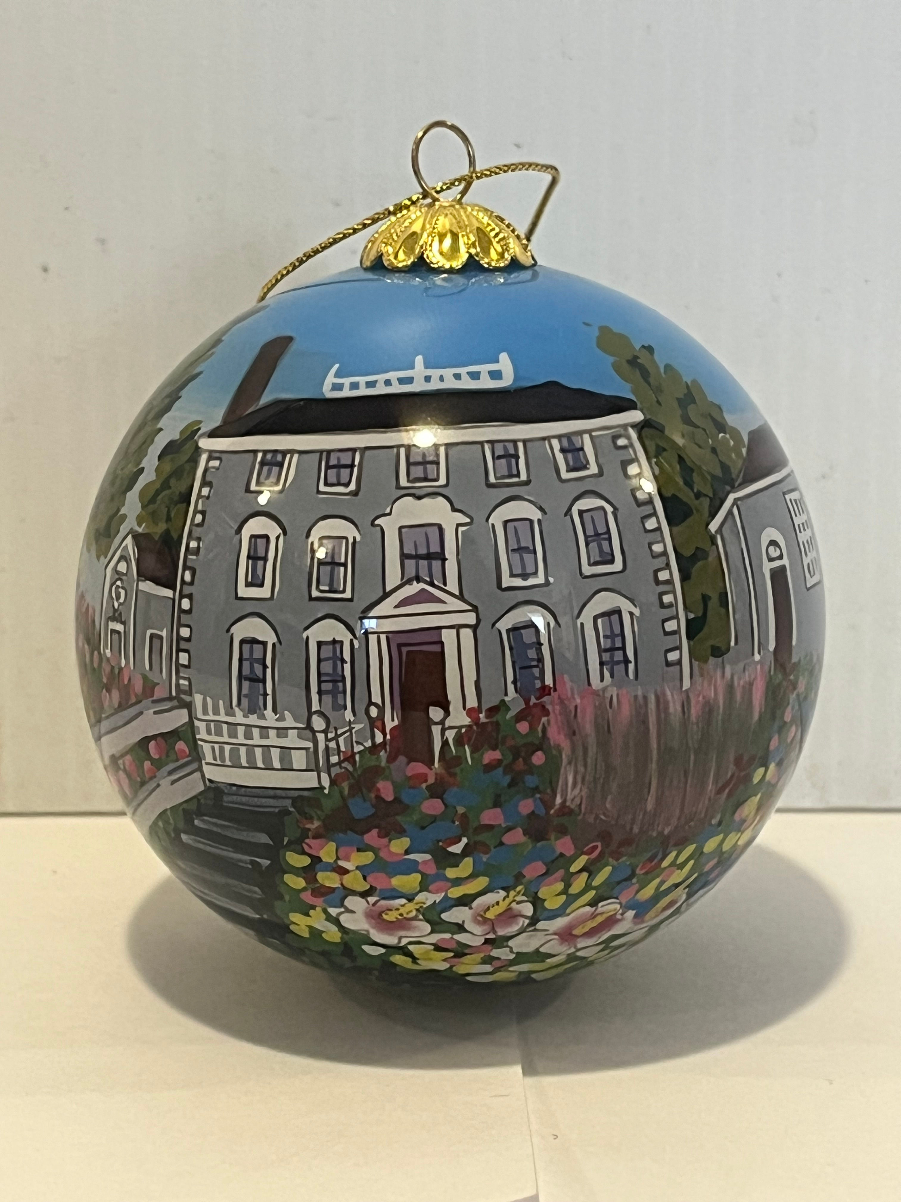 MLHG Glass Globe Ornament