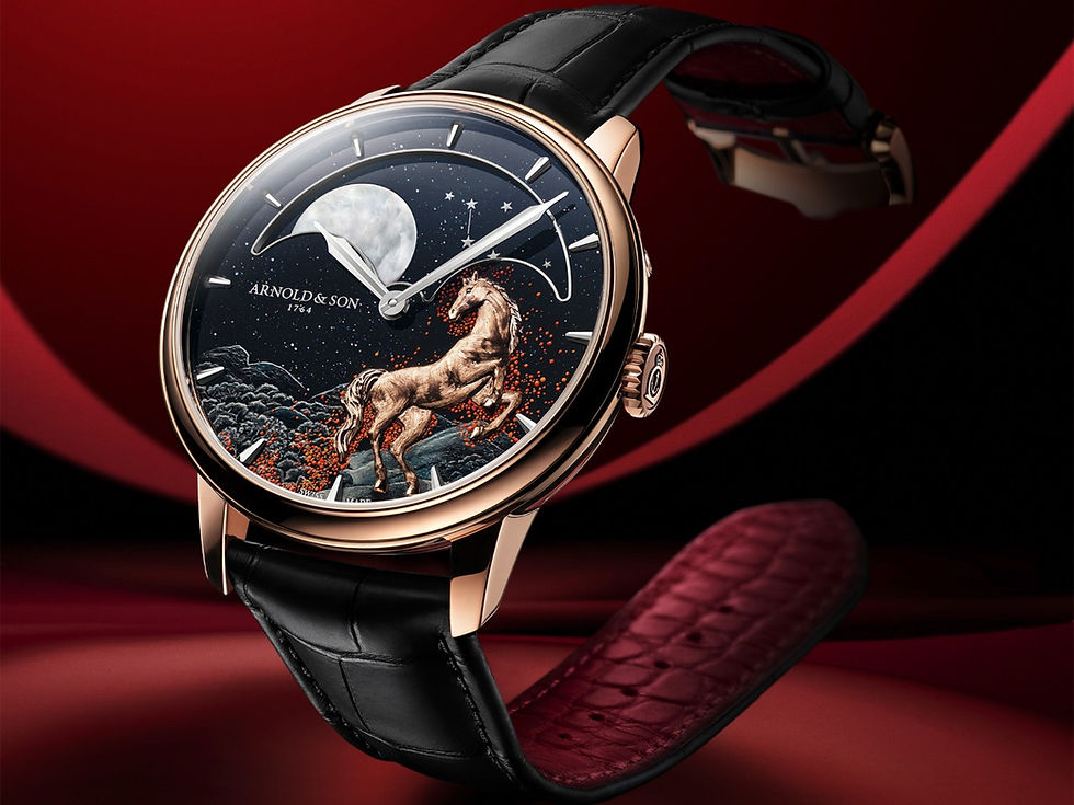 퍼페추얼 문 41.5 레드 골드 “말의 해”