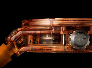 위블로 빅뱅 투르비용 오토매틱 오렌지 사파이어