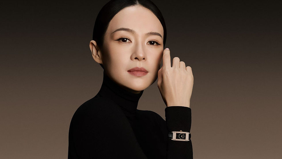 예거 르쿨트르의 새로운 글로벌 앰버서더 장쯔이.