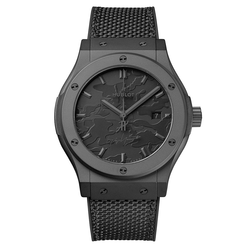 클래식 퓨전 요지 야마모토 올 블랙 카모