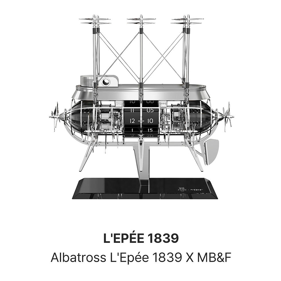 Mechanical Clock Prize: L’Épée 1839, Albatross L’Épée 1839 X MB&F