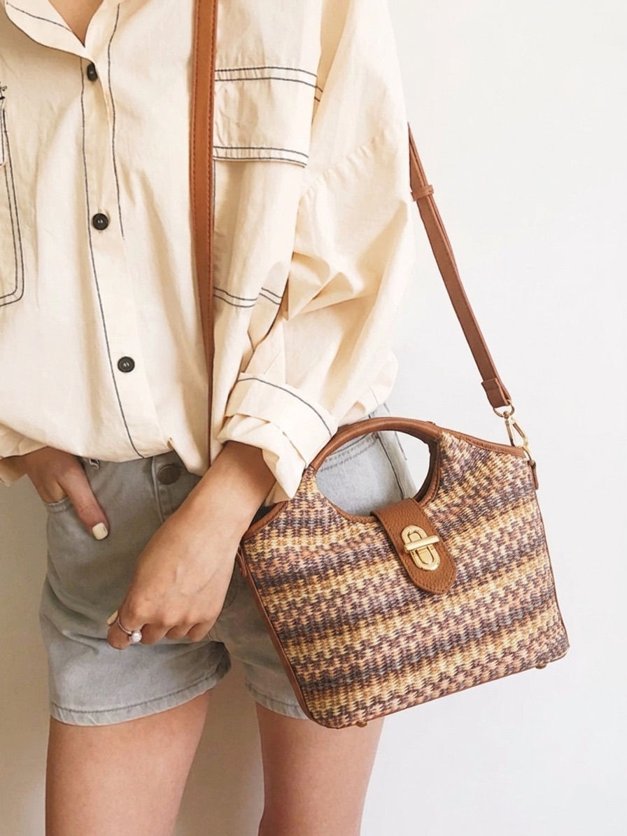 Miniatura: Borsa Raffia