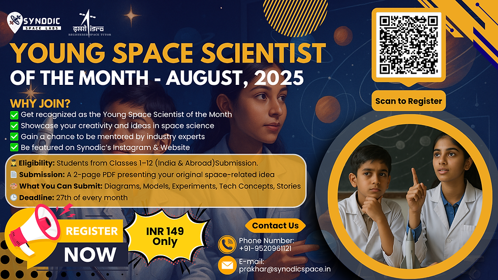 Young Space Scientist of the Month