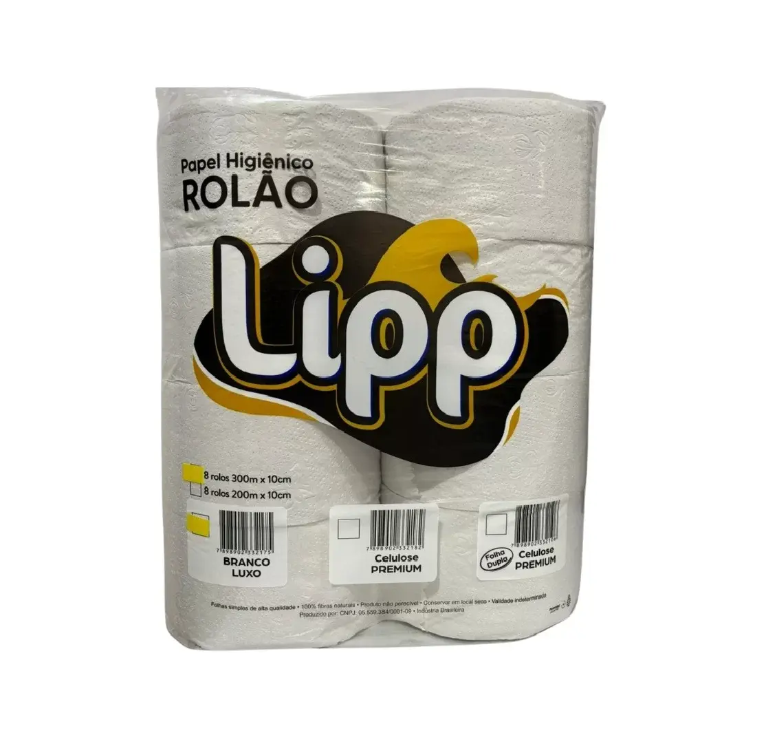 Papel Higiênico 100% Celulose 8x300m -