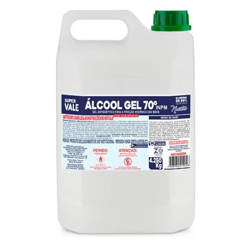Álcool Gel Antisséptico 5 Lt
