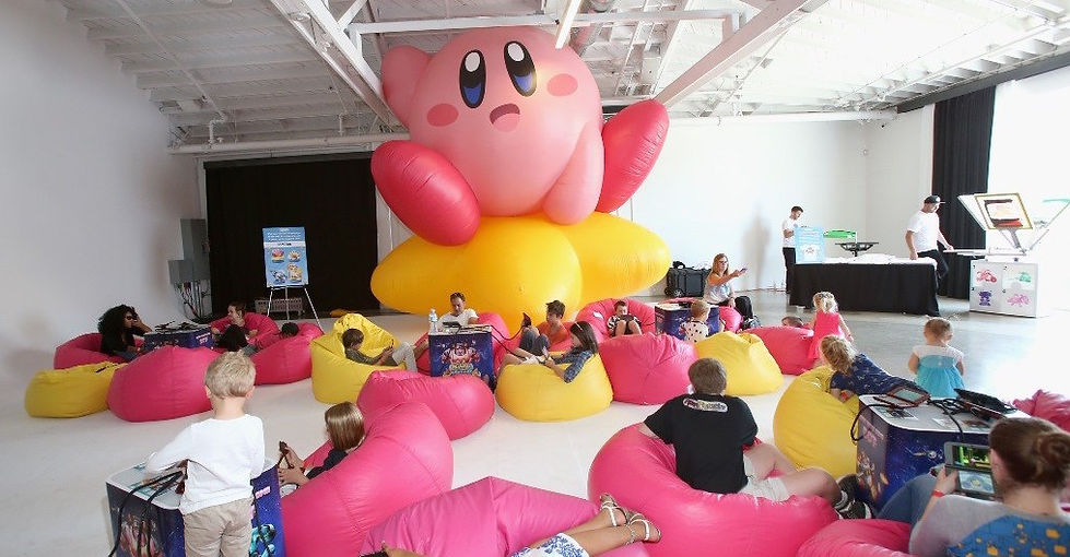 Nintendo Inflatable Nintendo: Kirby | inflated ARTS | San Diego