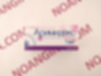 Arimidex package front view