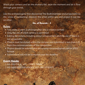Picturam Scripturae- Photography & Content Writing