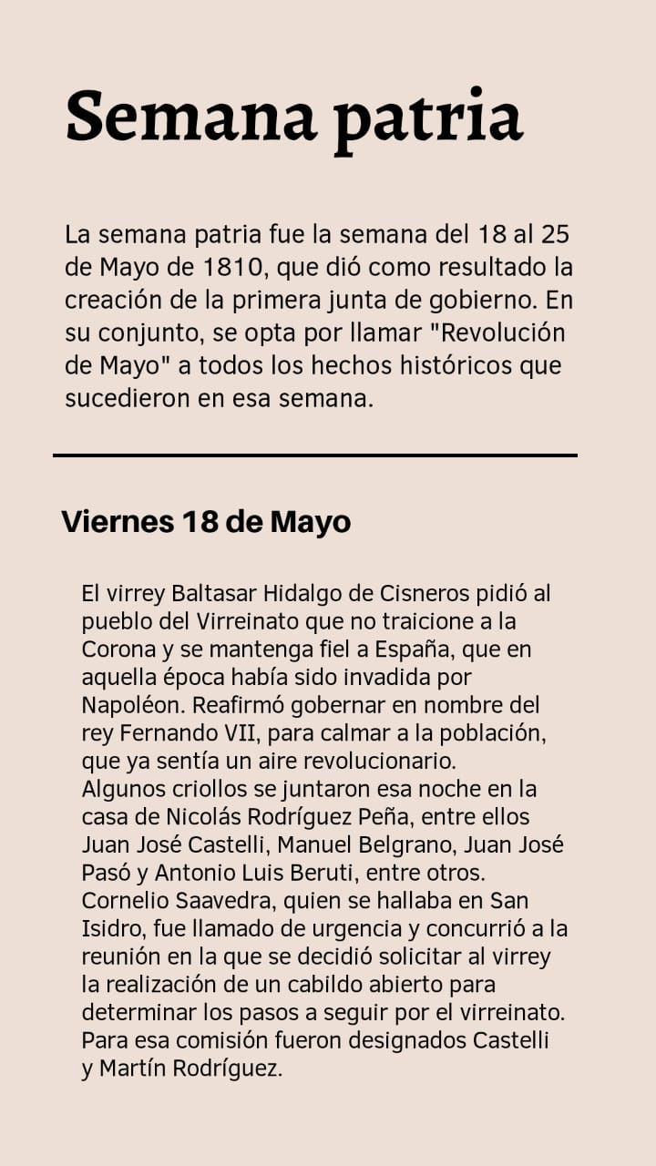 Semana de mayo: un recorrido histórico a través de imágenes