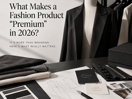 A premium fashion product is more than a logo, price tag, or beautiful packaging. It is built through thoughtful choices in fabric, construction, fit, finishing, manufacturing, traceability, longevity, and customer experience. This article explores what emerging designers need to consider when developing a product that feels truly premium and delivers lasting value.