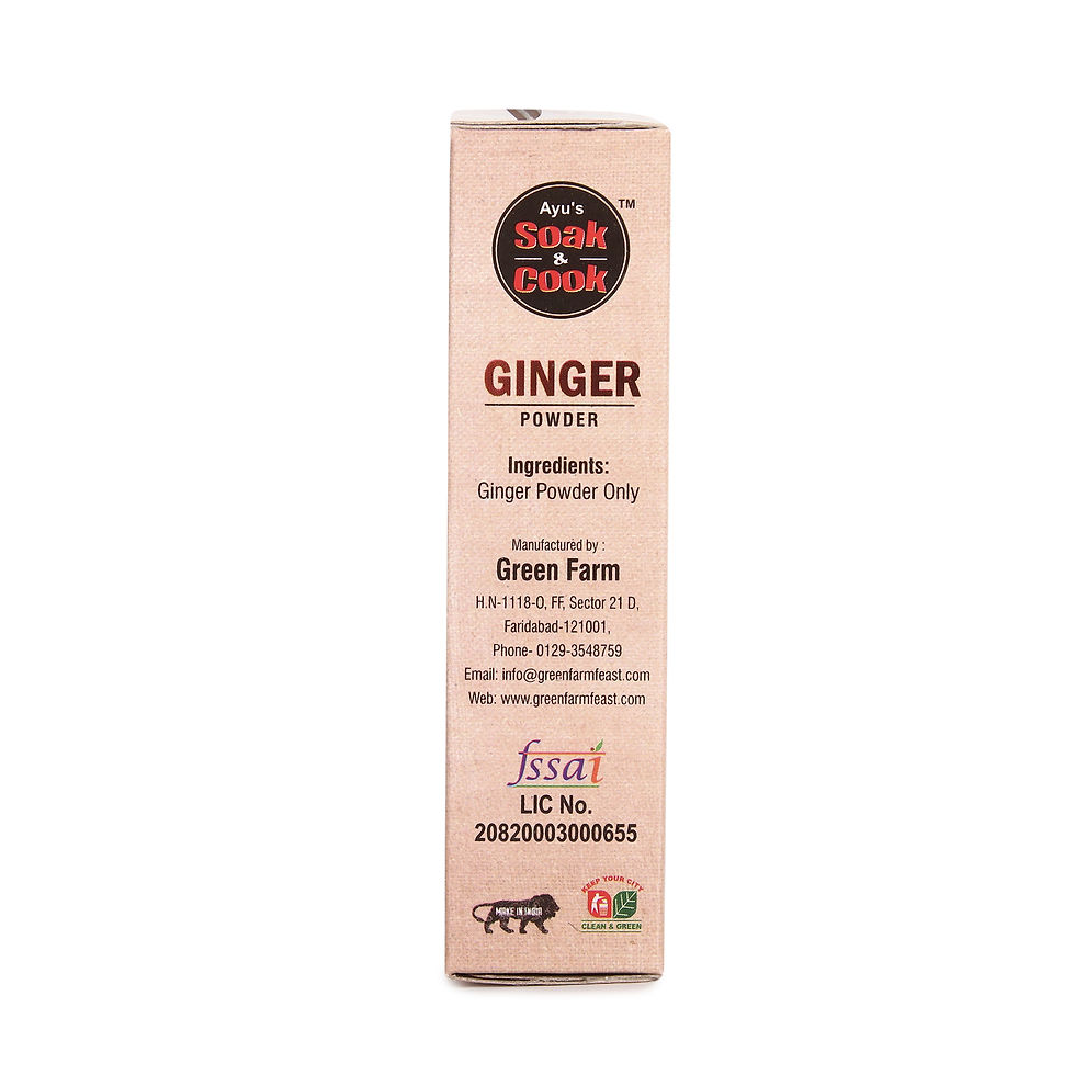 Thumbnail: Premium Quality Ginger Powder Ready To Use Ginger 50G Pack Of 3=150g