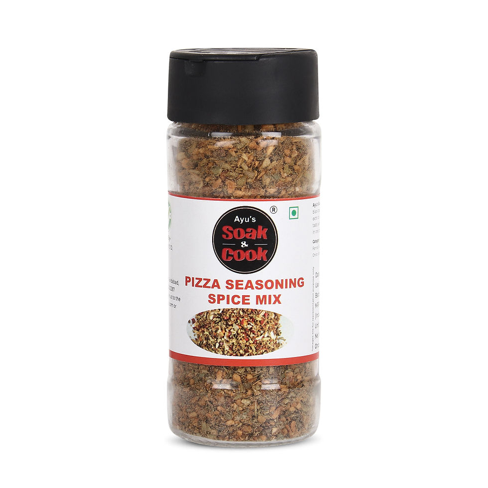 Thumbnail: Oregano,Chilli Flakes,Pizza seasoning & Periperi 4 In 1 = 195g