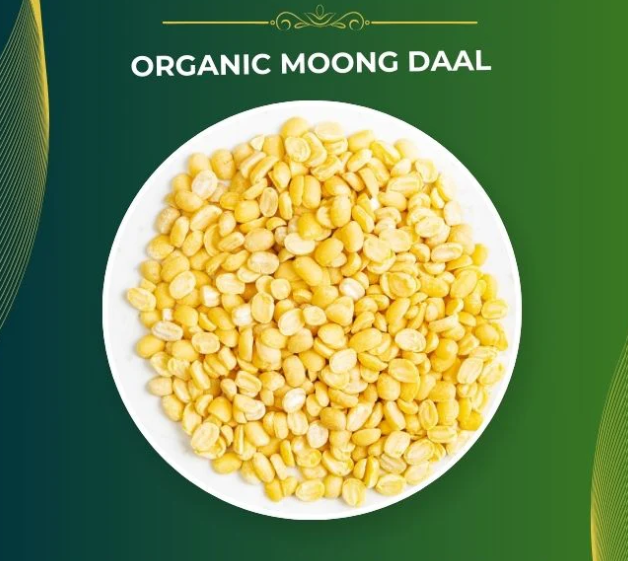 Organic Moong Daal Split-500g