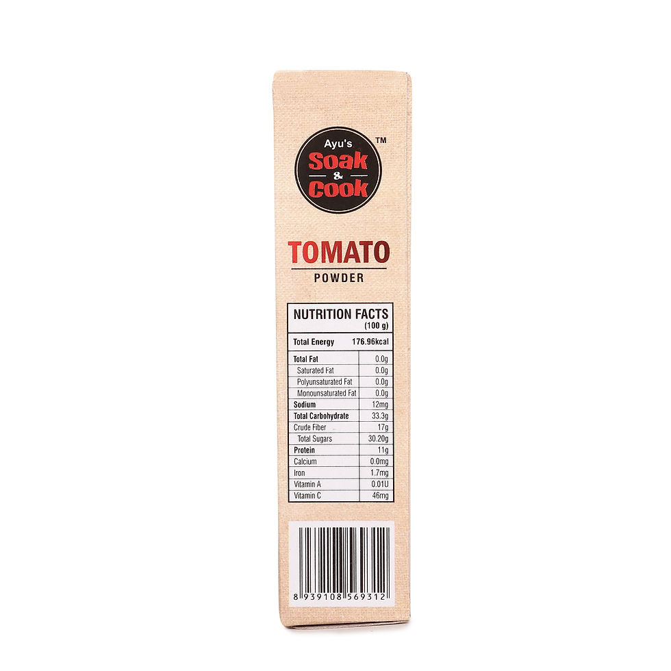 Thumbnail: Premium Quality Tomato Powder Ready To Use Tomato 50G Pack Of 3=150g