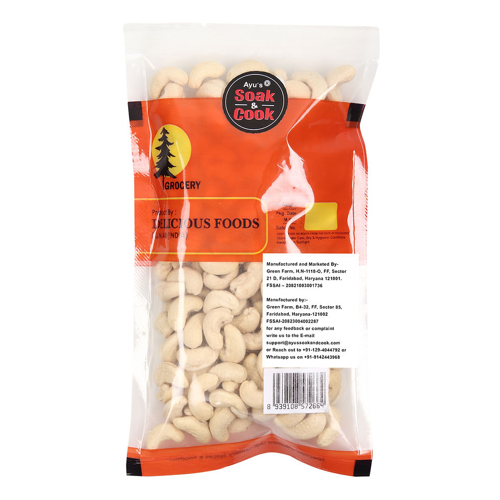Thumbnail: Premium Cashew Whole-250g