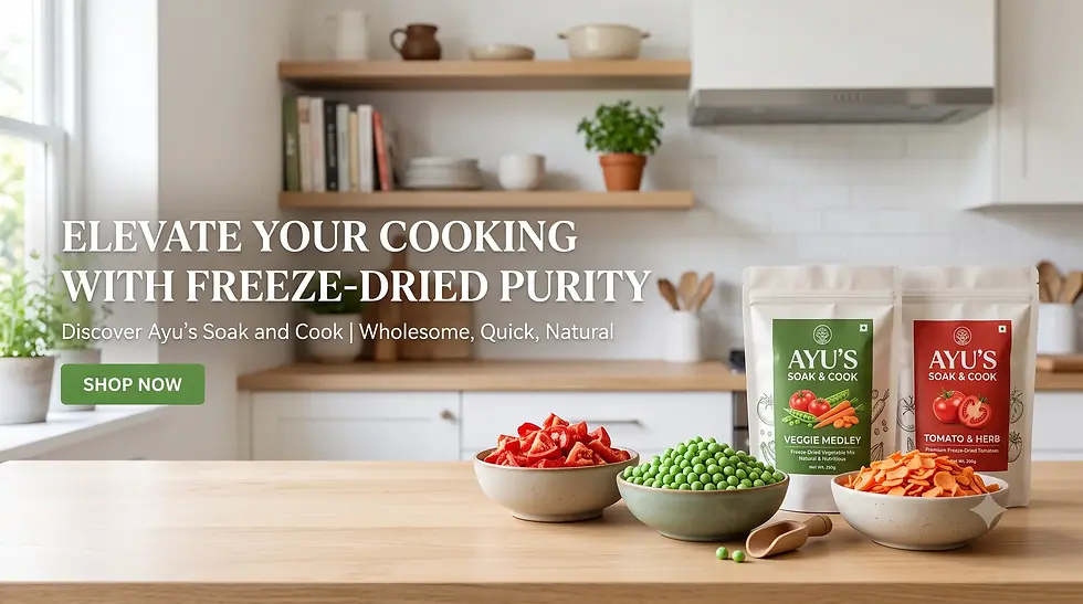 ZERO CHOPPING • ZERO FOOD WASTE • 100% NATURAL
