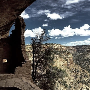 The Cliff Dwellings at Mesa Verde
