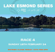 23/24 Race 4 - Club Championship, Lake Esmond Triathlon Series