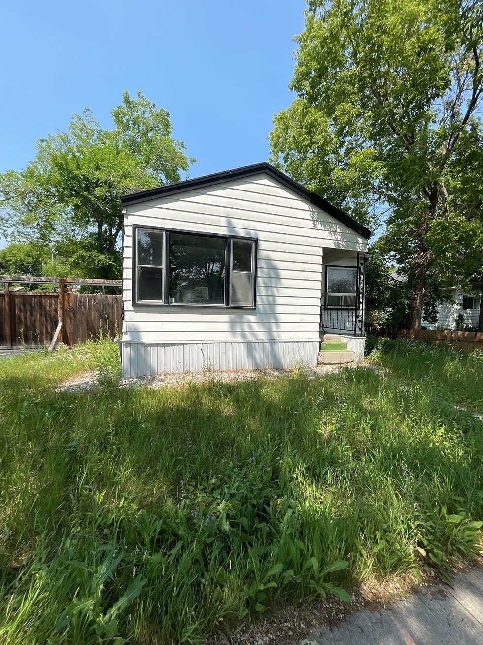 A previously purchased house that was neglected in Winnipeg, Manitoba