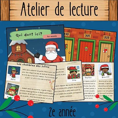 Atelier - Qui dort ici? (2e année)