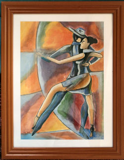 tango dancers