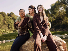 Well accessorised girls on the river eds edge