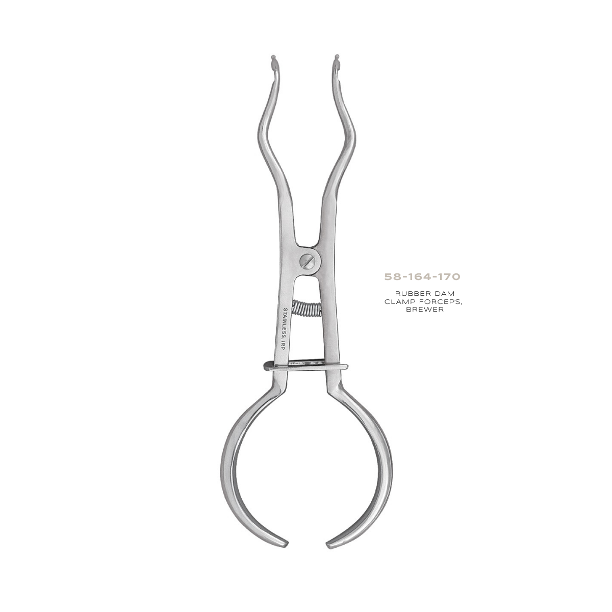 Rubber Dam Clamp Forceps Brewer