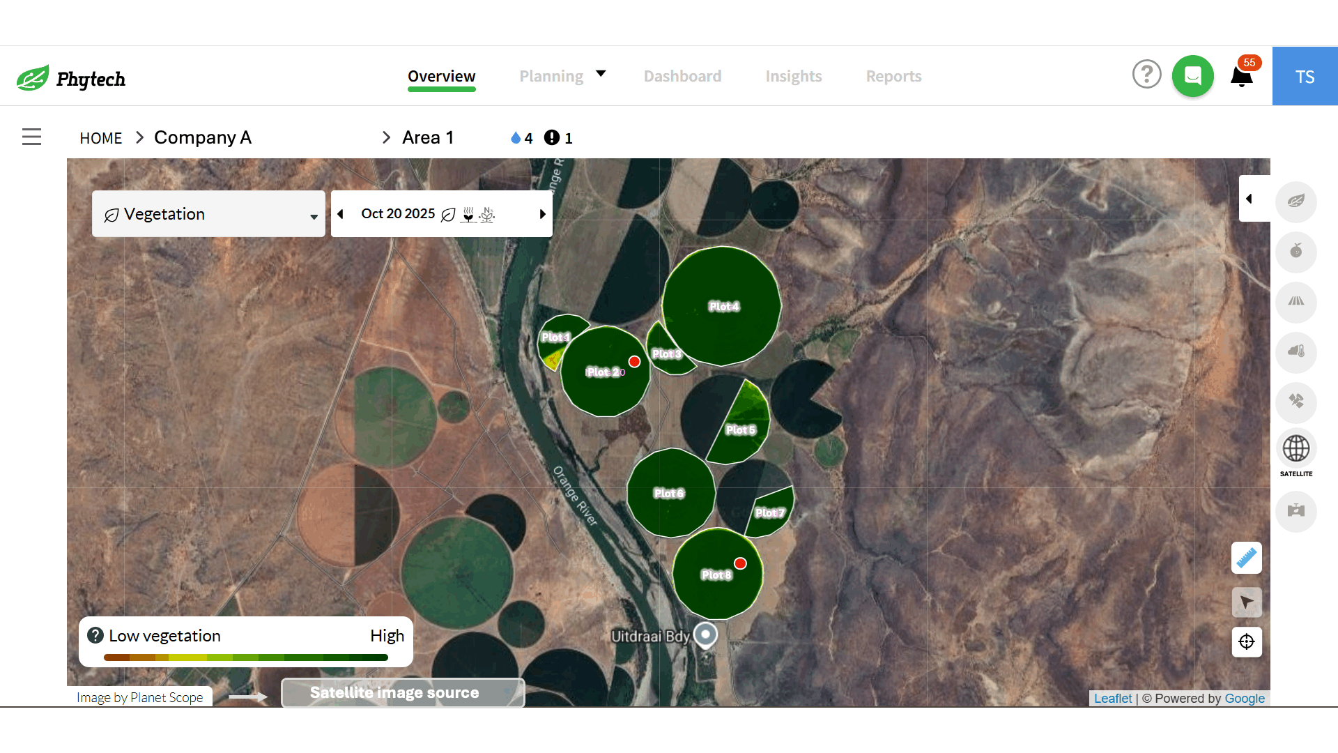 Midwest Row Crops Satellite Remote Sensing.gif