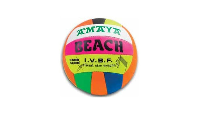 Balón Volley Playa Cuero Cosido