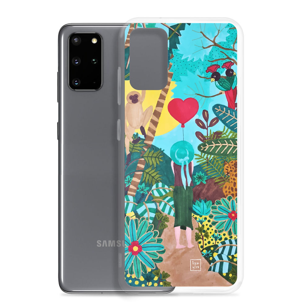 Miniature : "She heart jungle" - Samsung Case