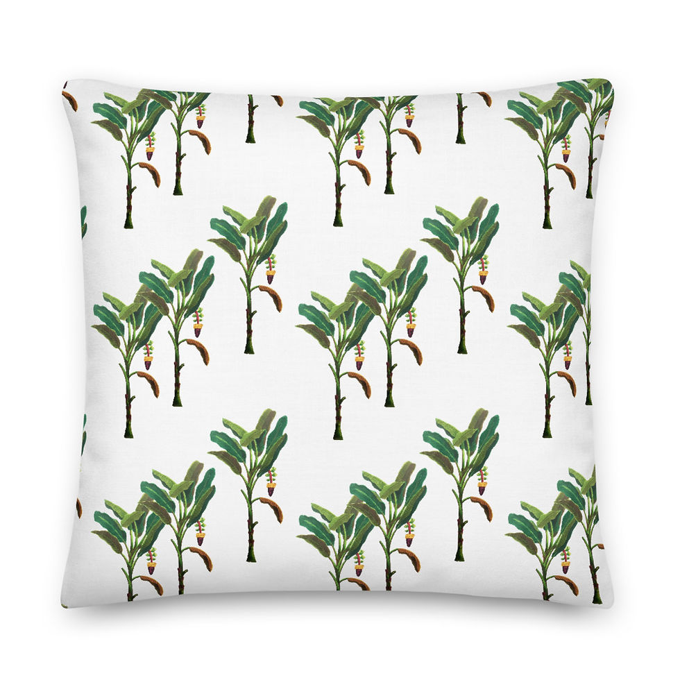 Miniature : "Banana Tree" - Premium Pillow