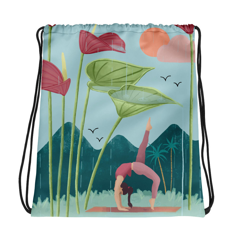 "Nature Yoga" - Drawstring bag