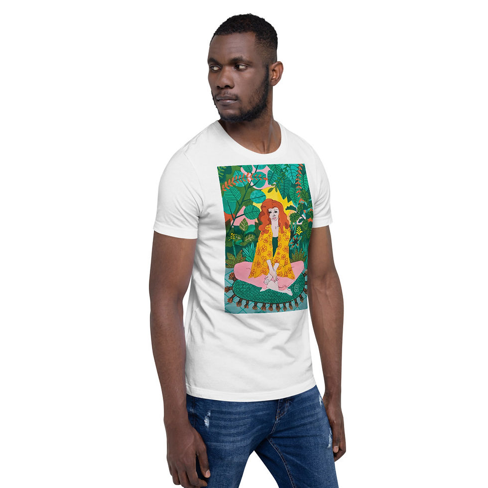 Miniature : "Jungle meditation" - Men Photo T-Shirt