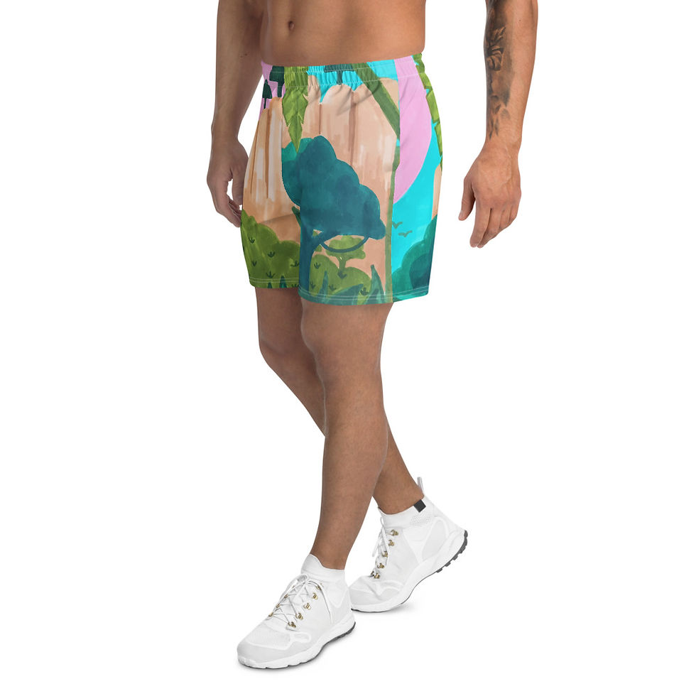 Thumbnail: "Savana" - Men's Athletic Long Shorts