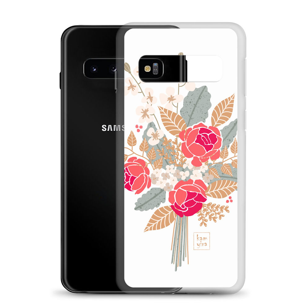Miniature : "Flower Bouquet Amandine"- Samsung Case