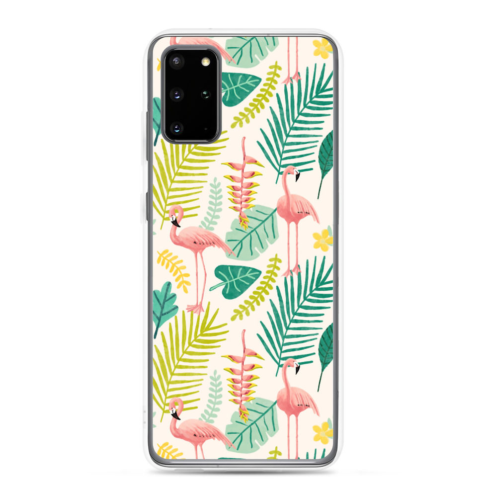 Miniature : "Flamingo Cream" - Samsung Case