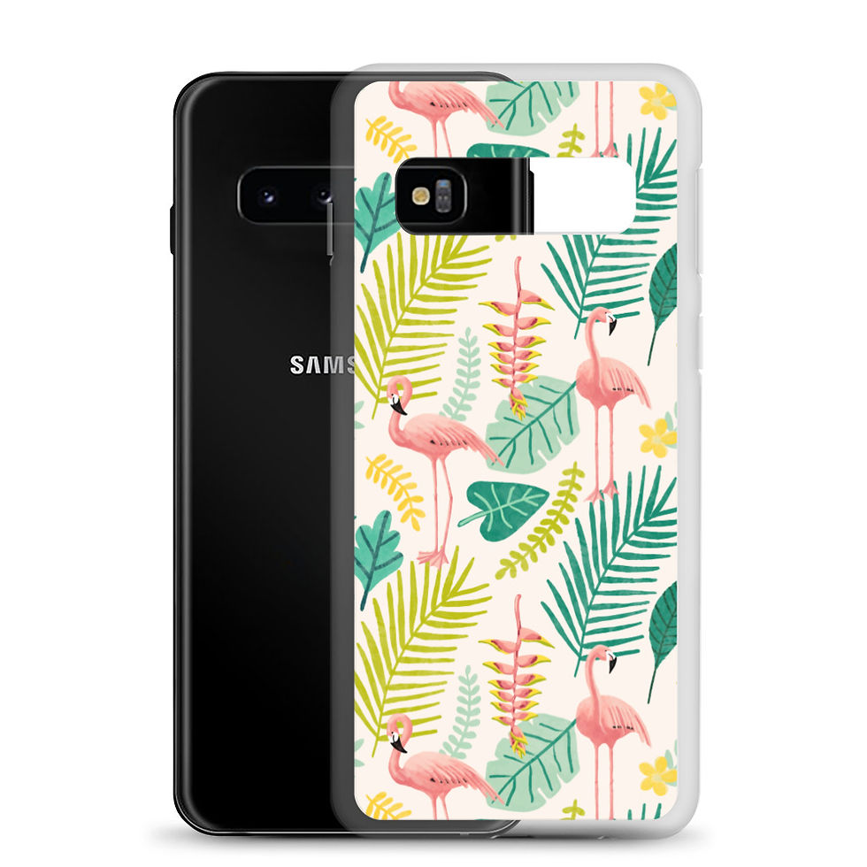 Miniature : "Flamingo Cream" - Samsung Case
