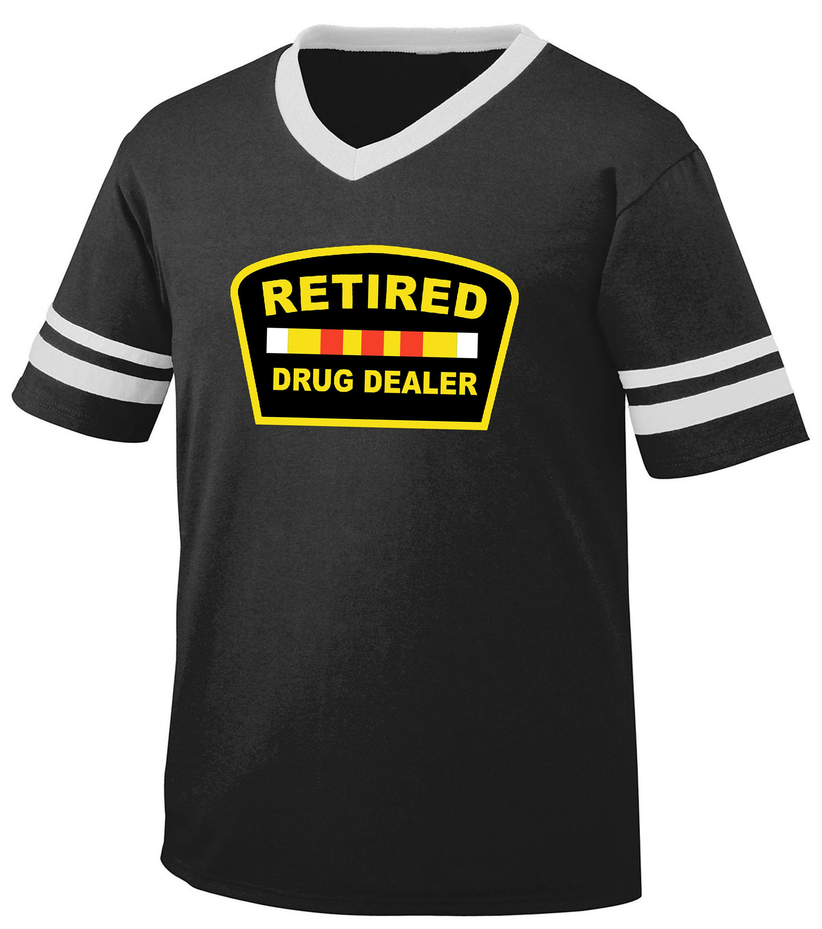 Retired drug dealer V-neck 