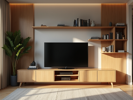 Modern Entertainment Units for Trendy Indian Living Rooms