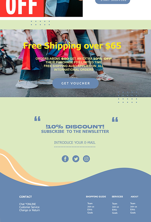 Mockup de un sitio web para la marca TAZZÉ