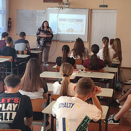 Проєкт «Школа без нікотину та тютюну» розпочався у Двірцях