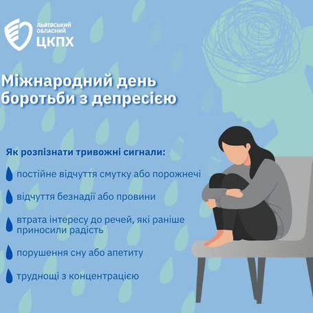 Міжнародний день боротьби з депресією 