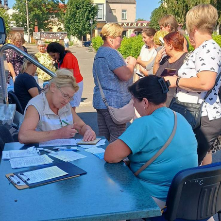 Мобільна амбулаторія працювала у місті Белз