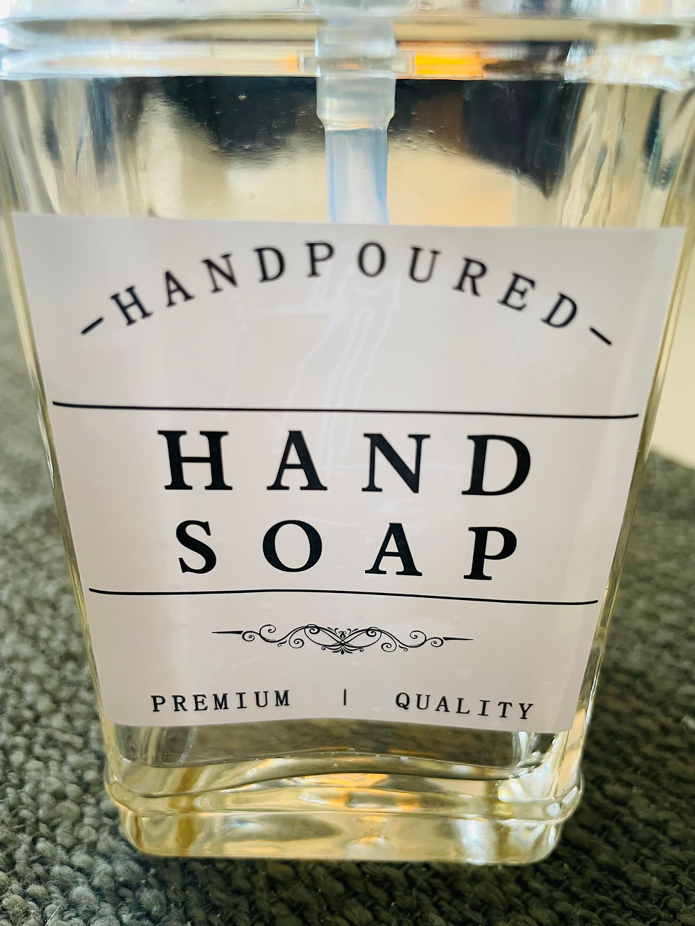 Thumbnail: Labeled Soap Dispenser