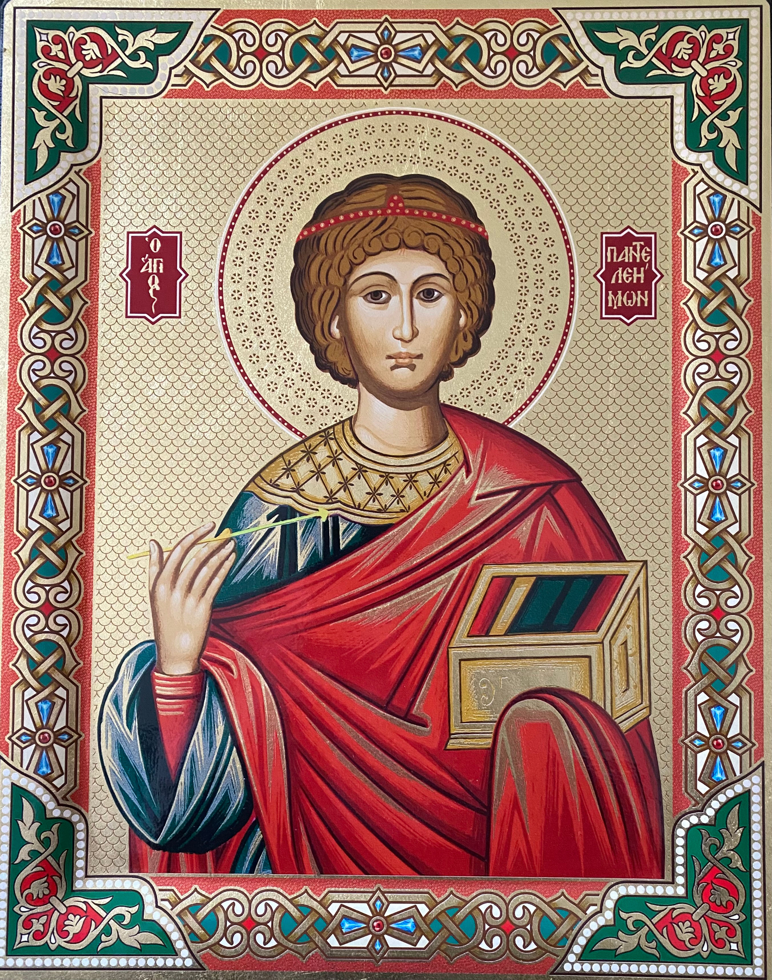 SAN PANTELEIMON con decorazioni