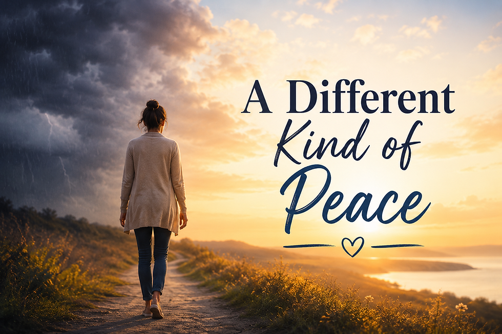 A Different Kind of Peace in the Storm
